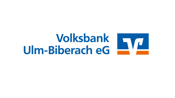 Das Logo der Volksbank Ulm-Biberach eG.
