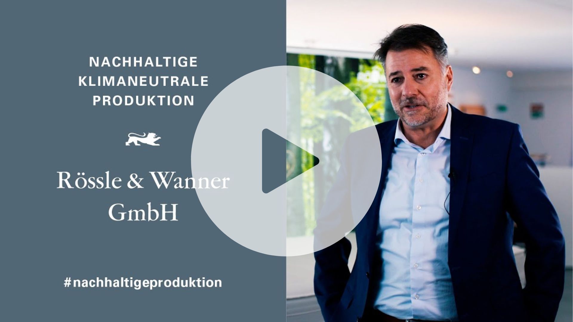 Film-Cover mit Bild von Manfred Greiner, darüber ein transparentes Play-Zeichen.