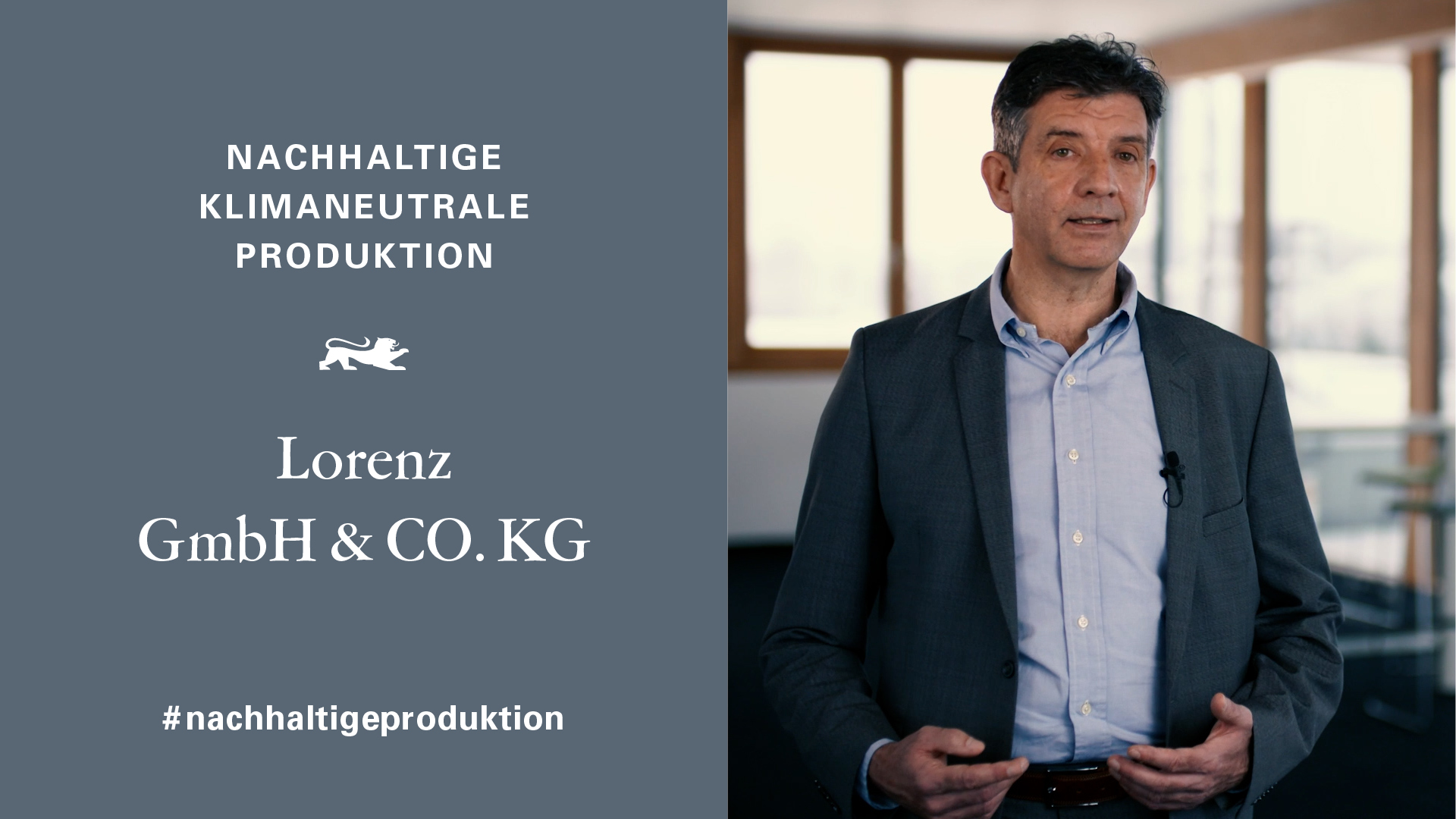 Vorschaubild für den Film über die Firma Lorenz GmbH & Co. KG.